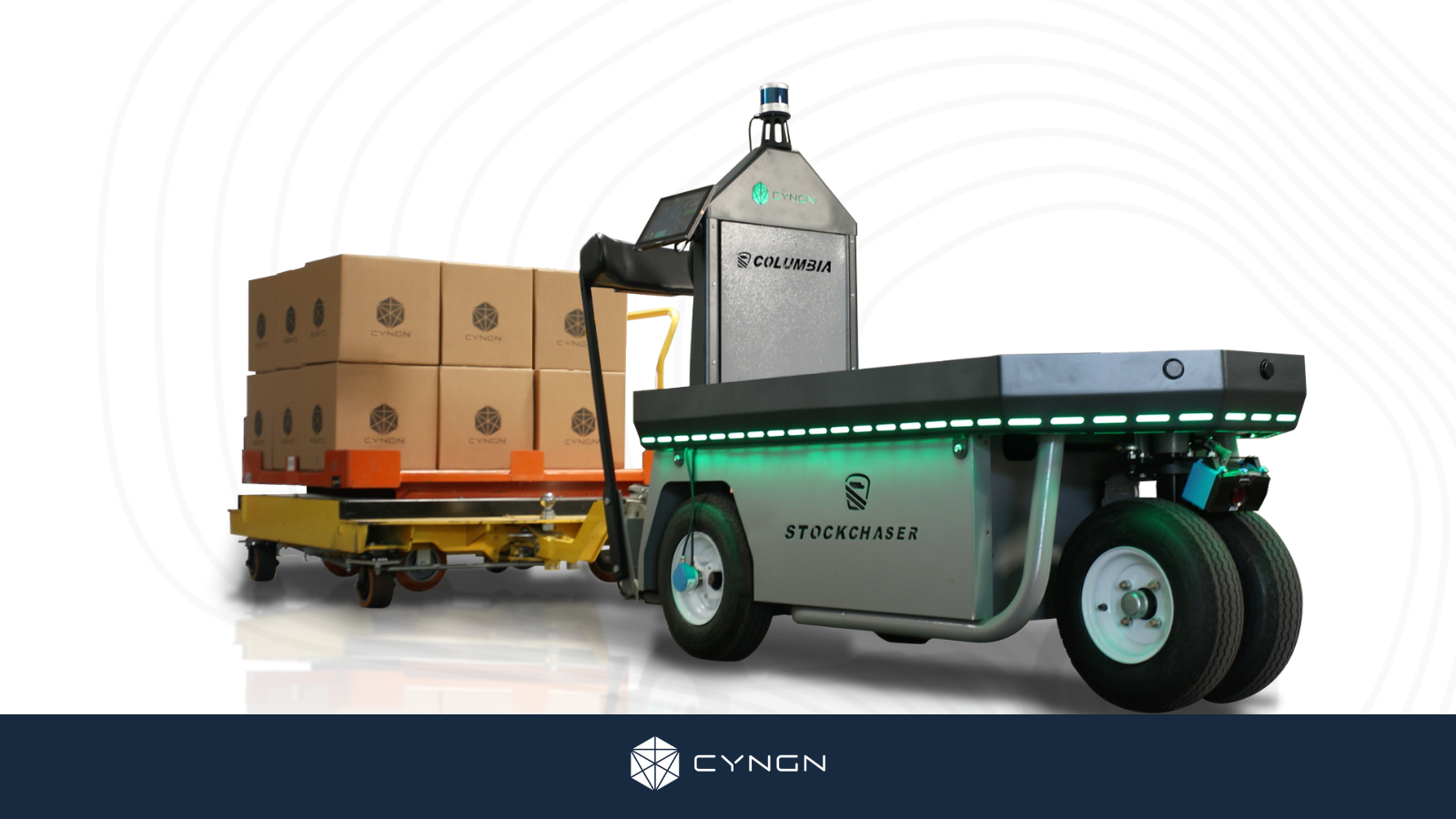 Thumbnail showing DriveMod Stockchaser carrying boxes