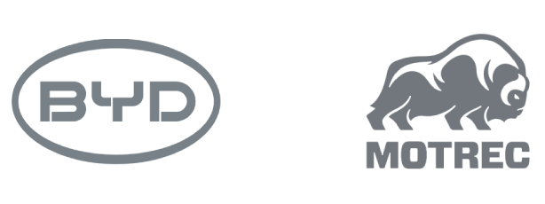 BYD and Motrec Logo