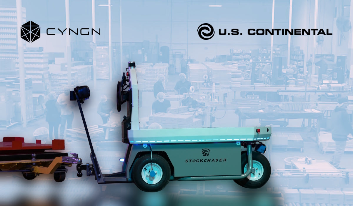 Cyngn Signs Contract to Deploy Autonomous Industrial Vehicles for U.S. Continental, Inc.