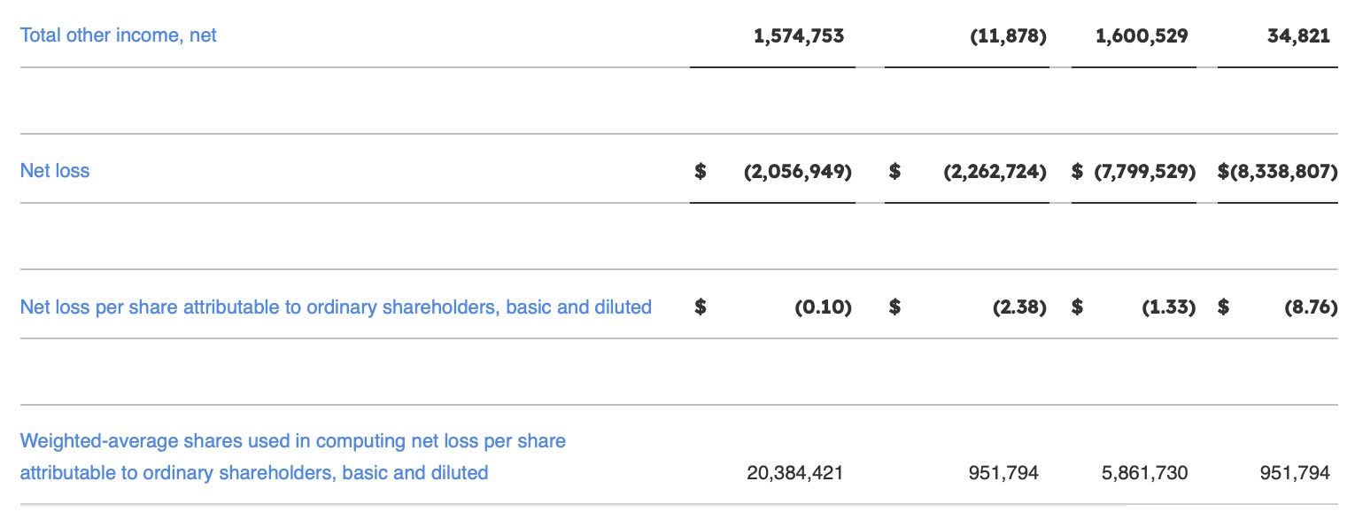 Consolidated Statement of Operations