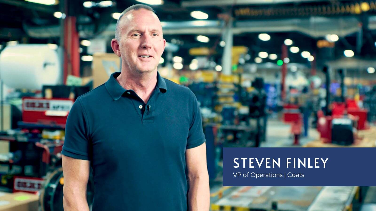 Steven Finely VP of Operations at Coats